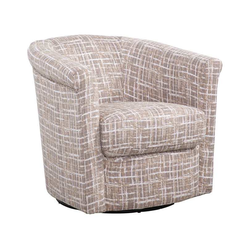 Winston Porter Pinehill Swivel Barrel Chair & Reviews Wayfair